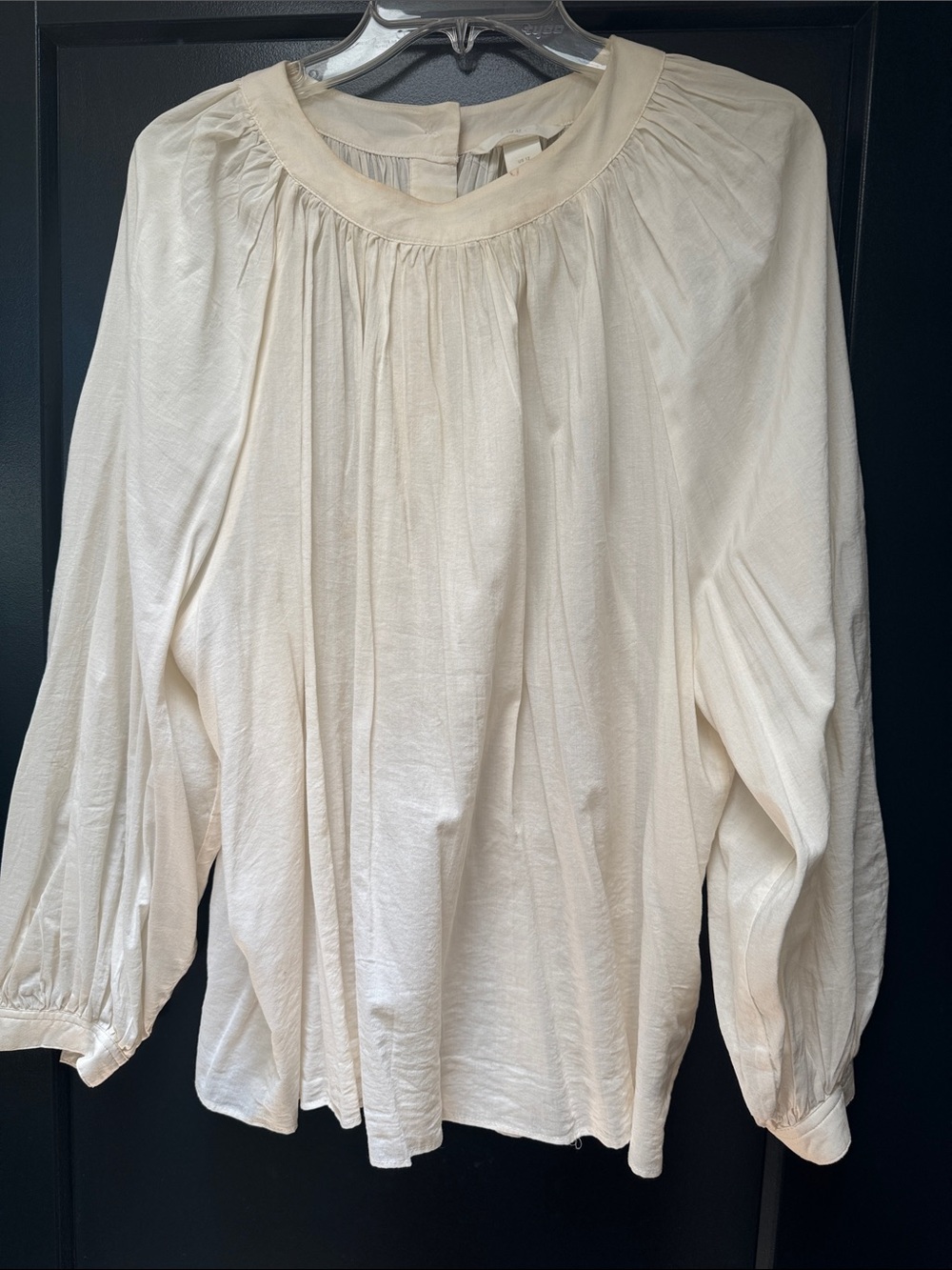 Peasant style blouse
